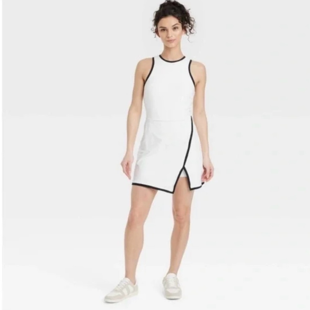 All in motion White Above knee Active Dress.